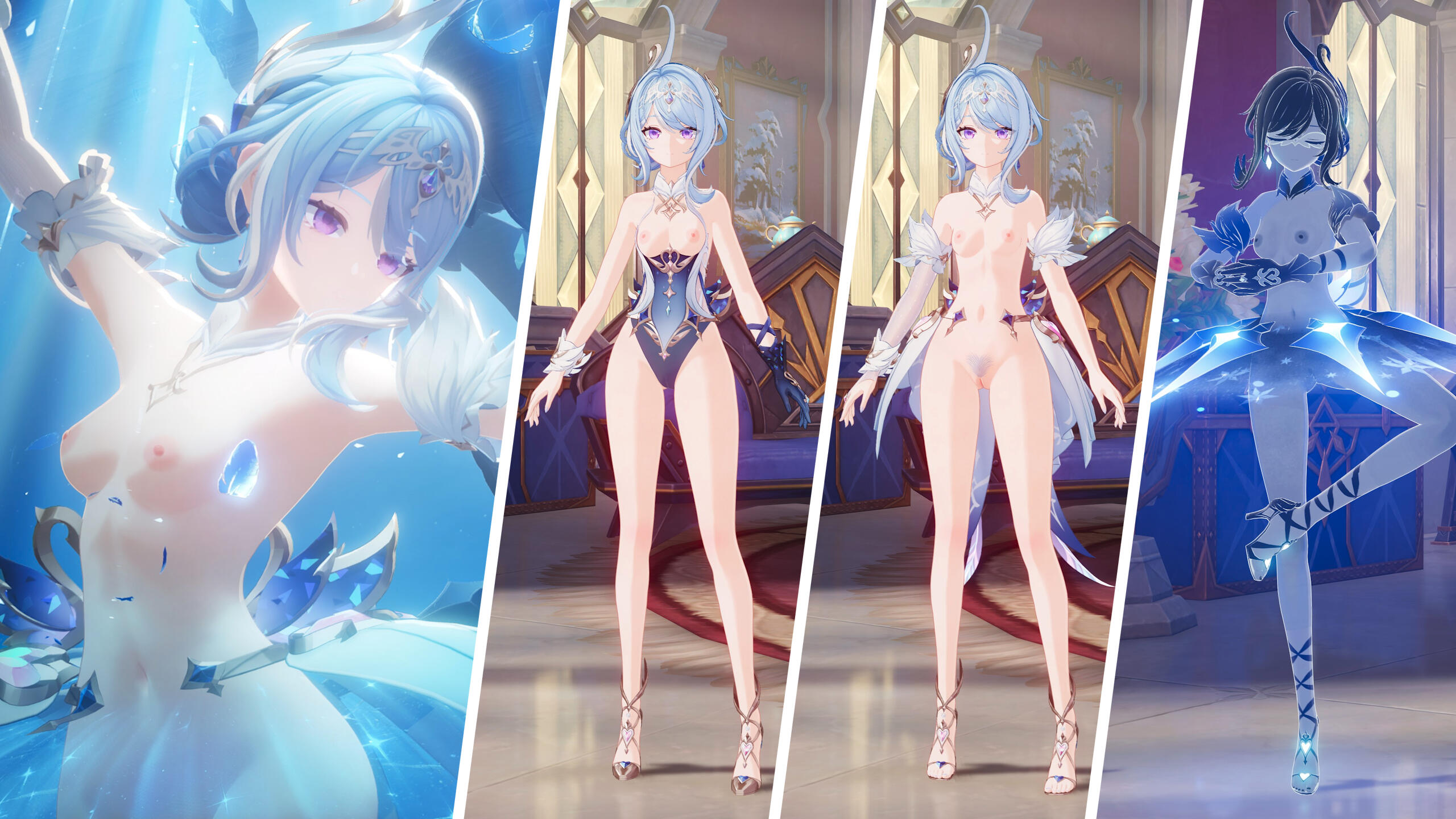 Odette Nude Mod