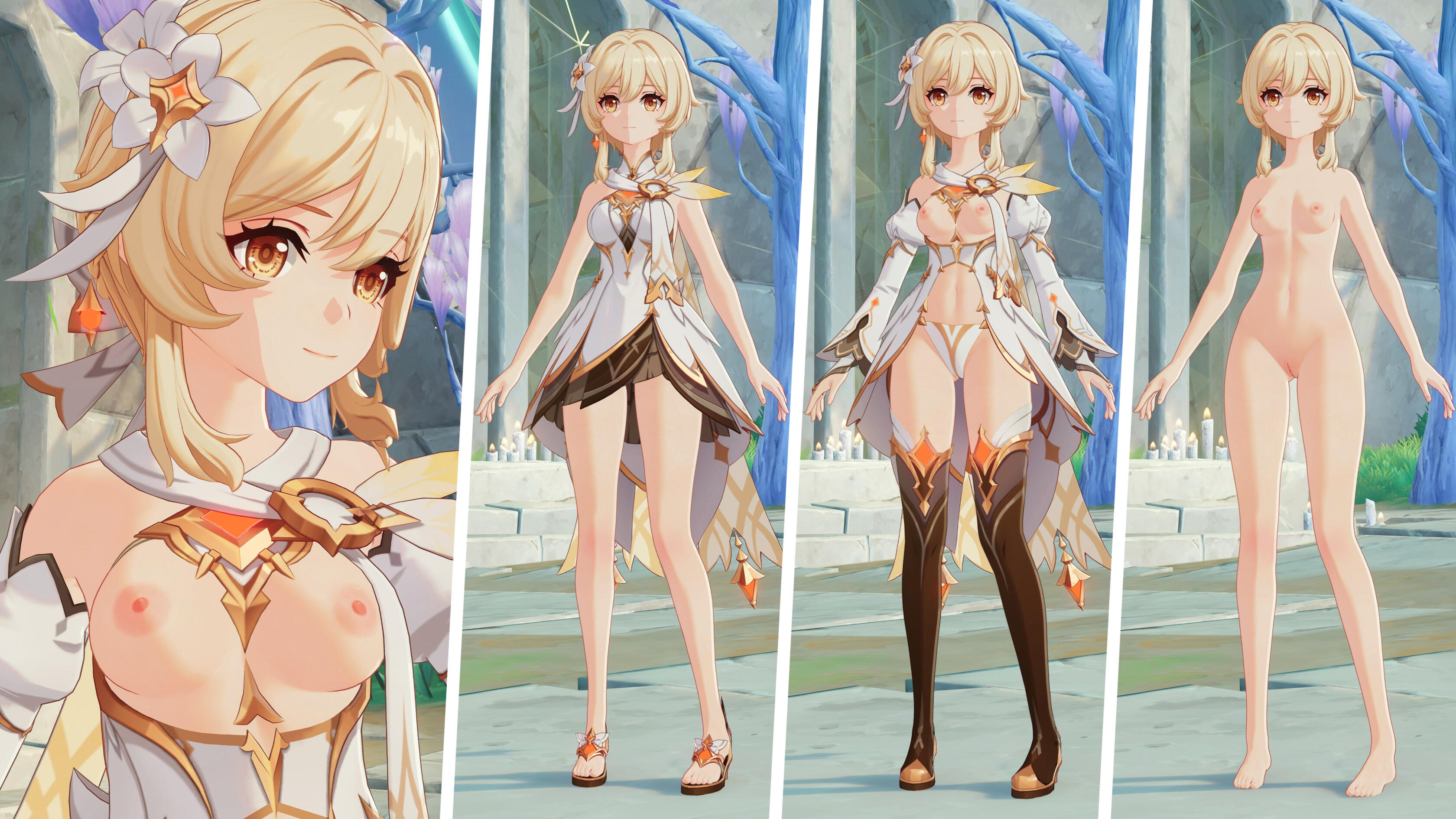 Lumine Nude Mod